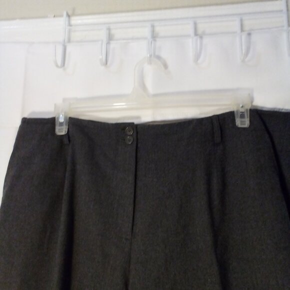 Talbots Pants Women 18W Wool Classic Fit Gray - Picture 9 of 15